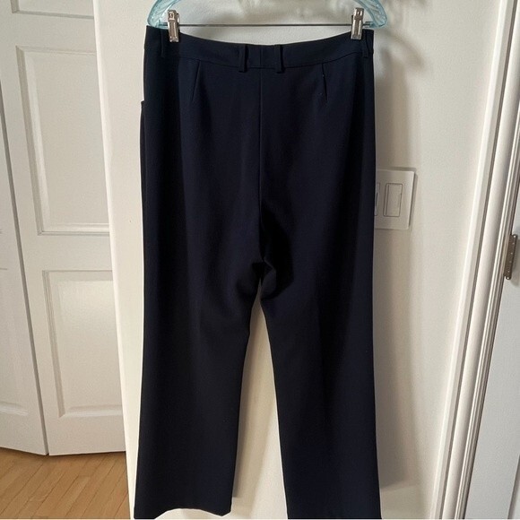 St. John Collection Straight Leg Pants in Navy 14 - Picture 7 of 13